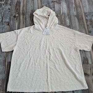 New Nwt Lularoe Frankie Hoodie Top 2x 2xl